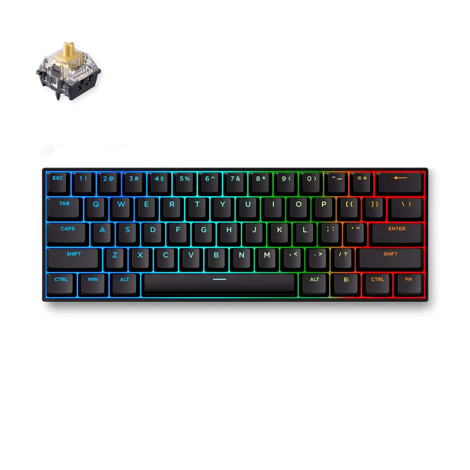 MCHOSE Ace 60 Hall Effect Magnetic Switch Gaming Keyboard - Image 5
