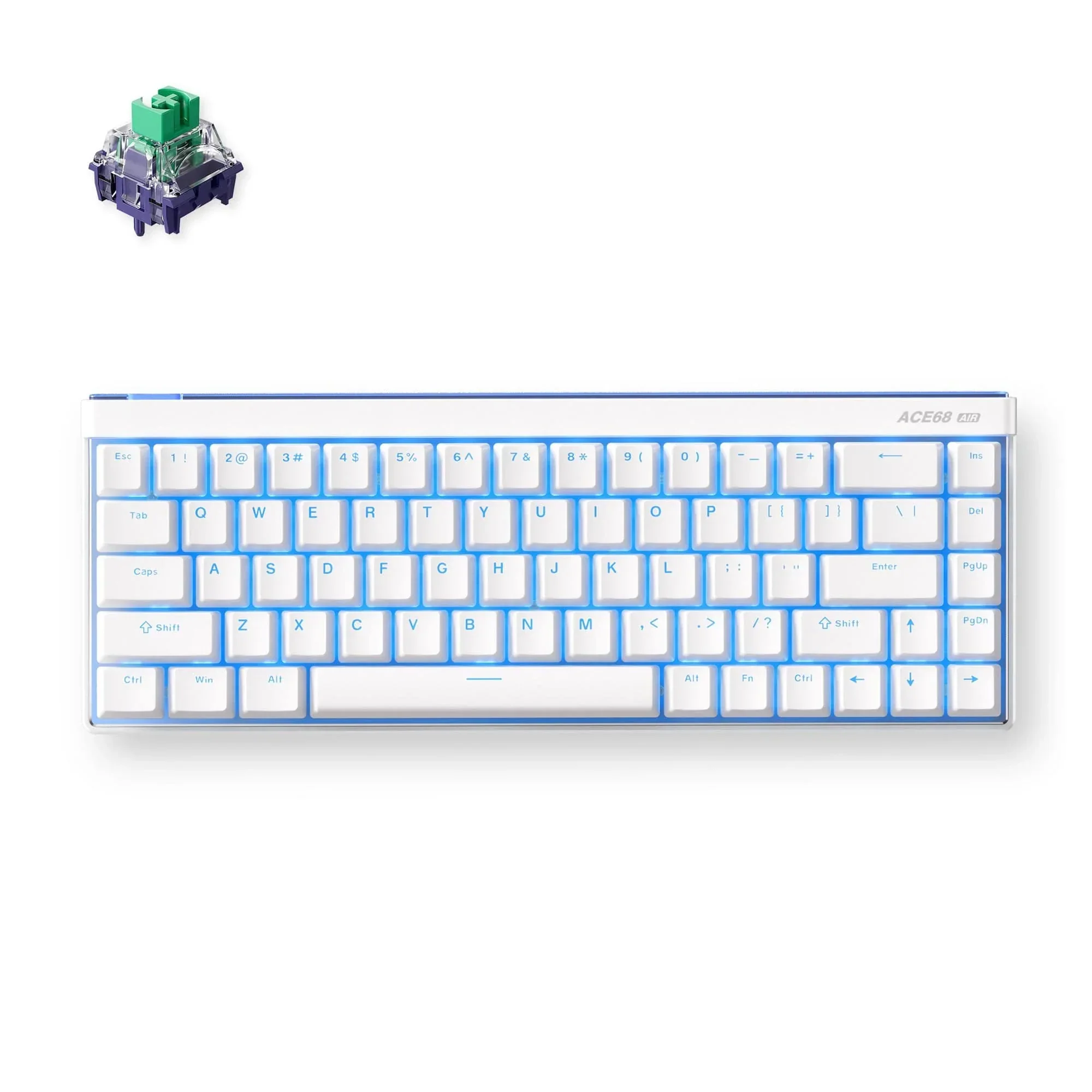 MCHOSE Ace 68 Air Hall Effect Magnetic Switch Gaming Keyboard - Image 6