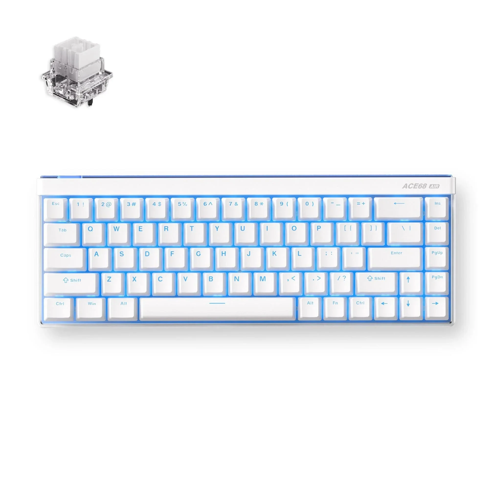 MCHOSE Ace 68 Air Hall Effect Magnetic Switch Gaming Keyboard - Image 7