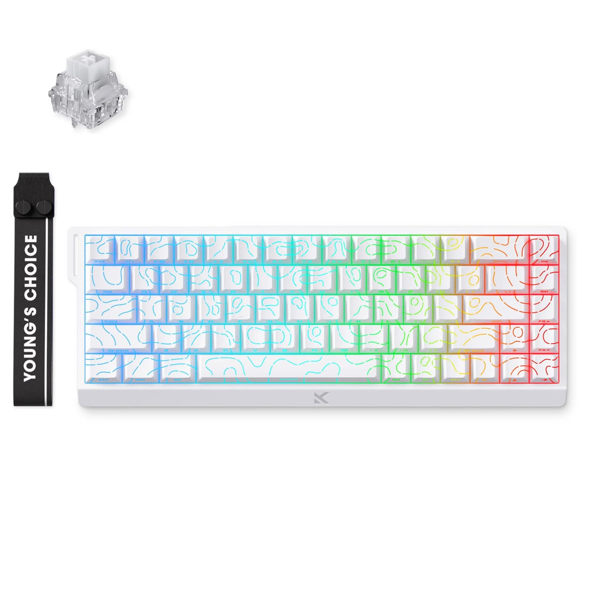 MCHOSE Ace 68 Hall Effect Magnetic Switch Gaming Keyboard - Image 21