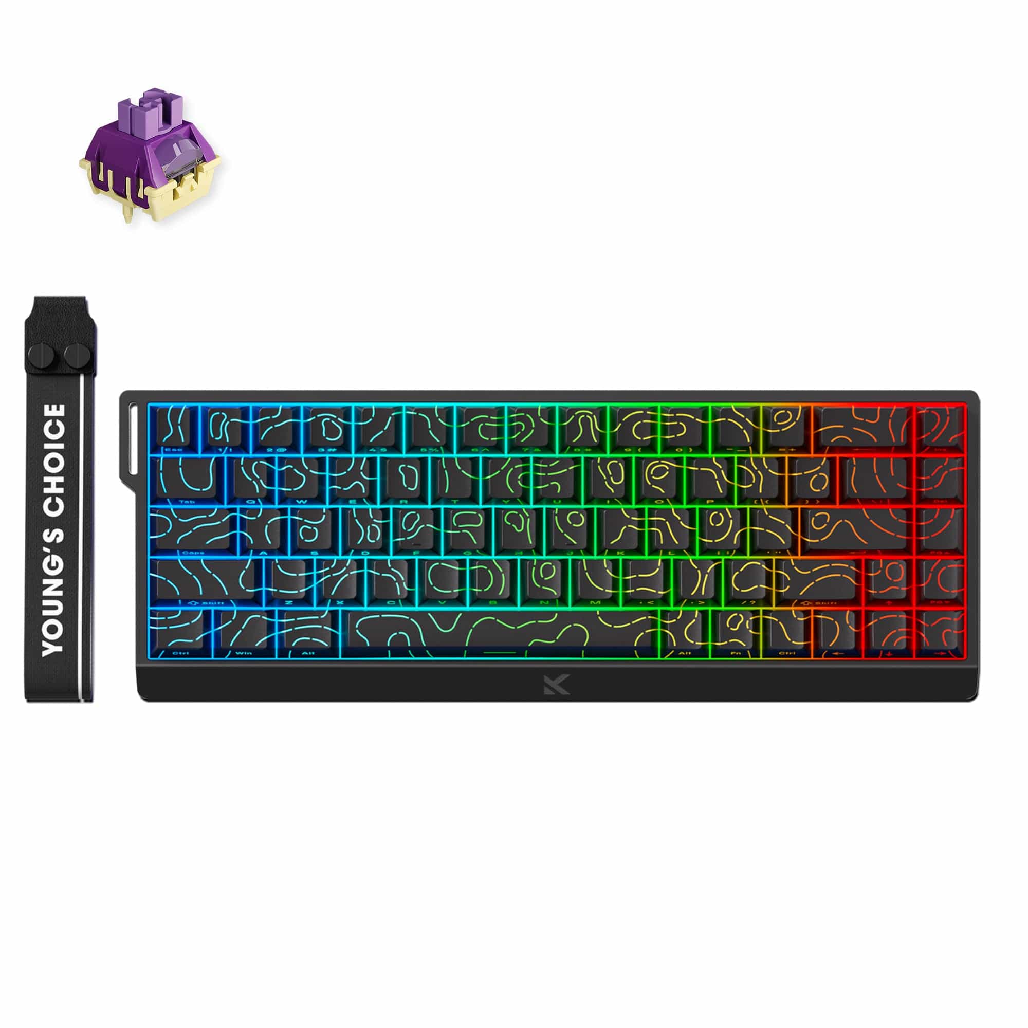 MCHOSE Ace 68 Hall Effect Magnetic Switch Gaming Keyboard - Image 23