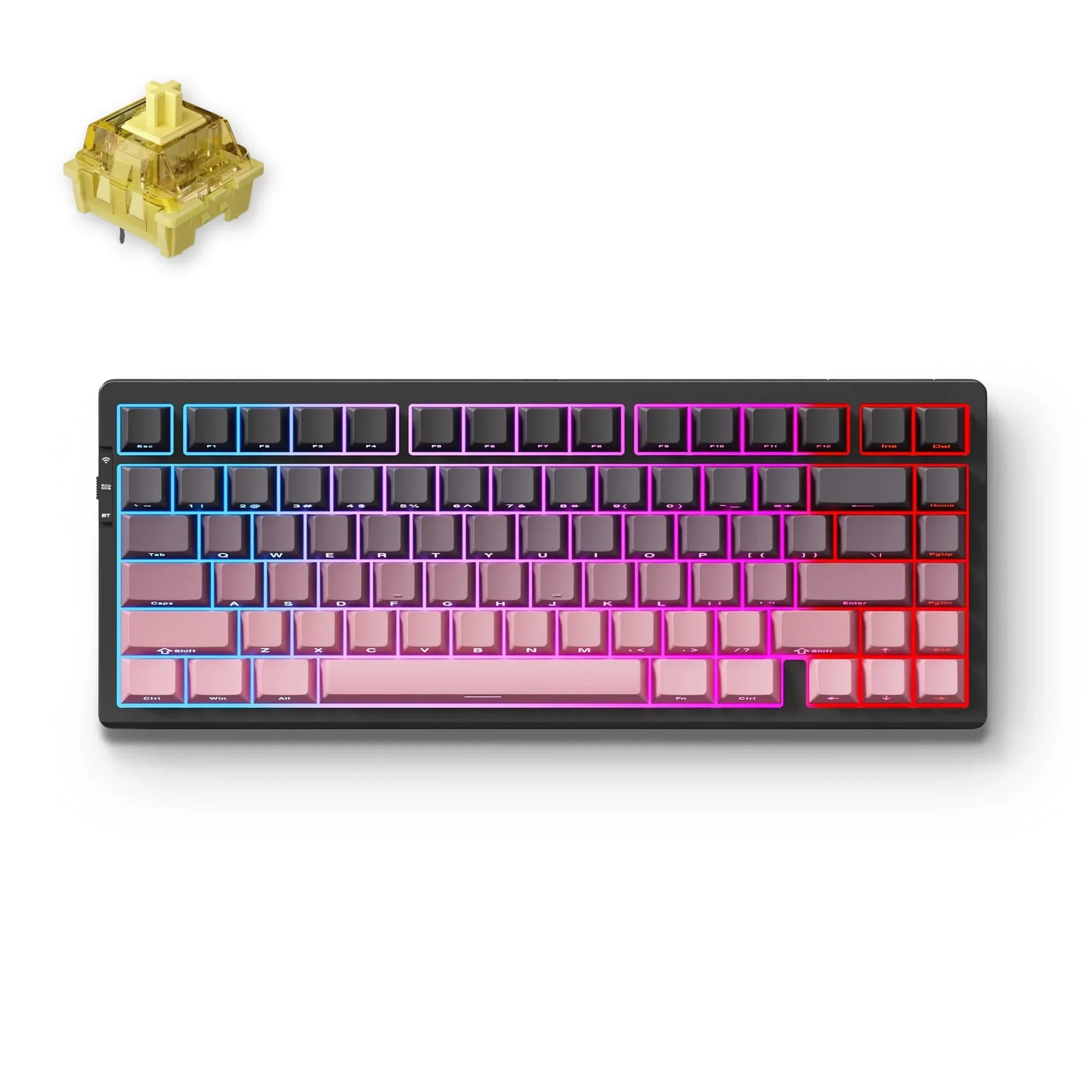 MCHOSE G75 Pro Tri-mode Gasket Structure Gaming Mechanical Keyboard - Image 23