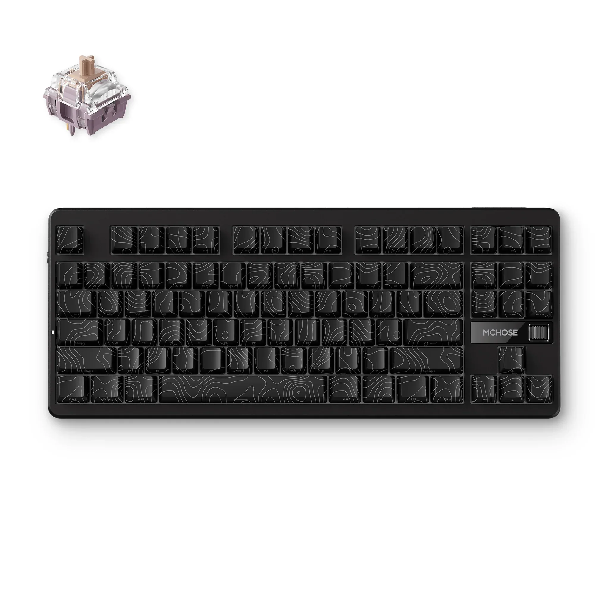 MCHOSE G87 Wireless Gasket Mount Custom Mechanical Keyboard - Image 12