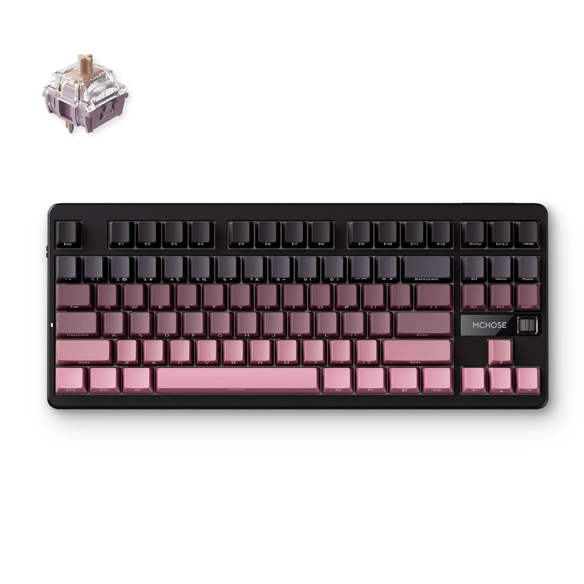 MCHOSE G87 Wireless Gasket Mount Custom Mechanical Keyboard - Image 17