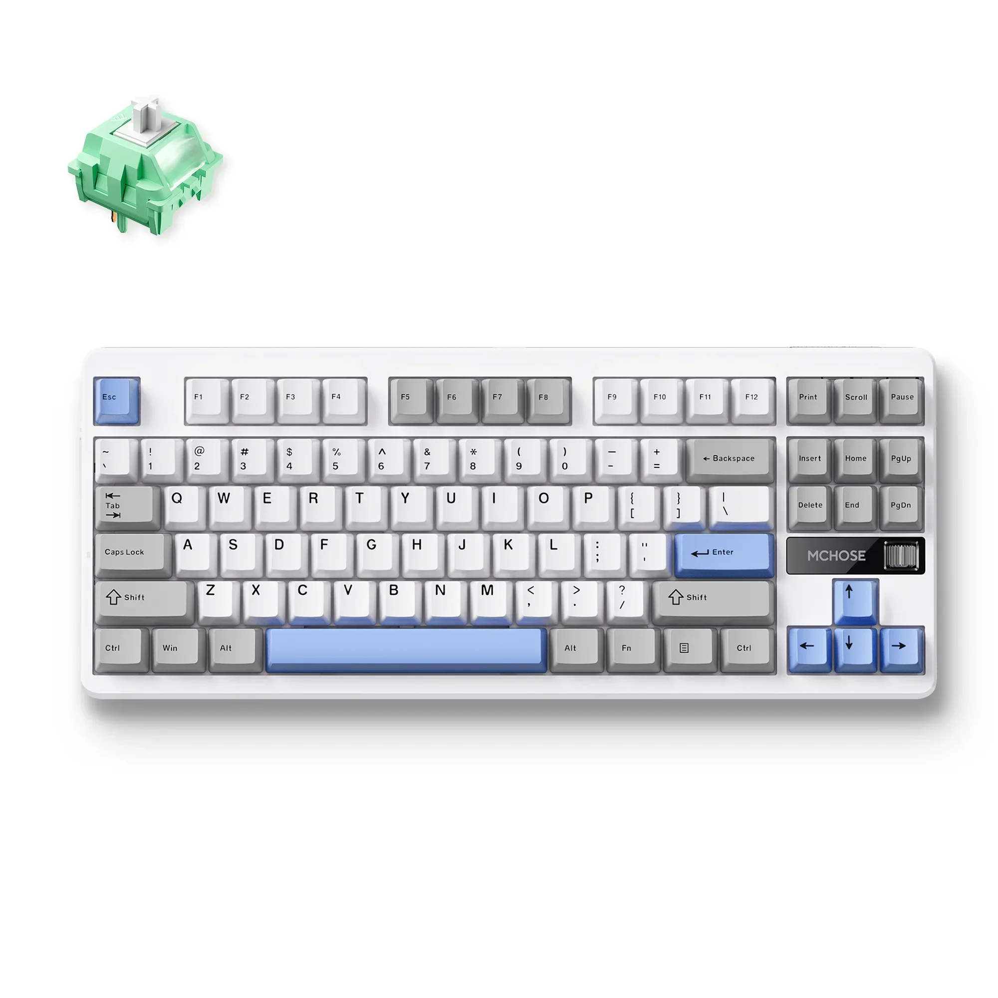 MCHOSE G87 Wireless Gasket Mount Custom Mechanical Keyboard - Image 20