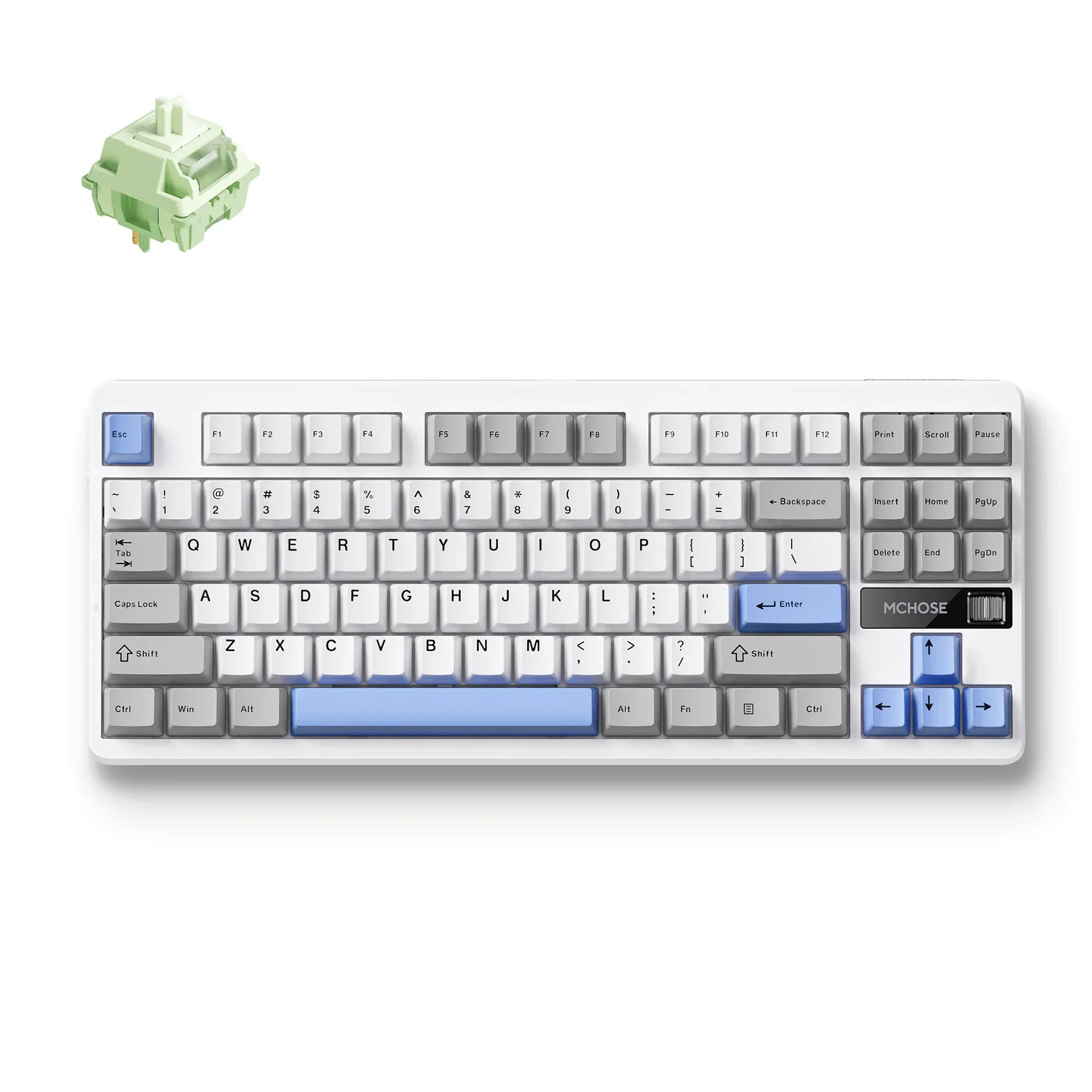 MCHOSE G87 Wireless Gasket Mount Custom Mechanical Keyboard - Image 23