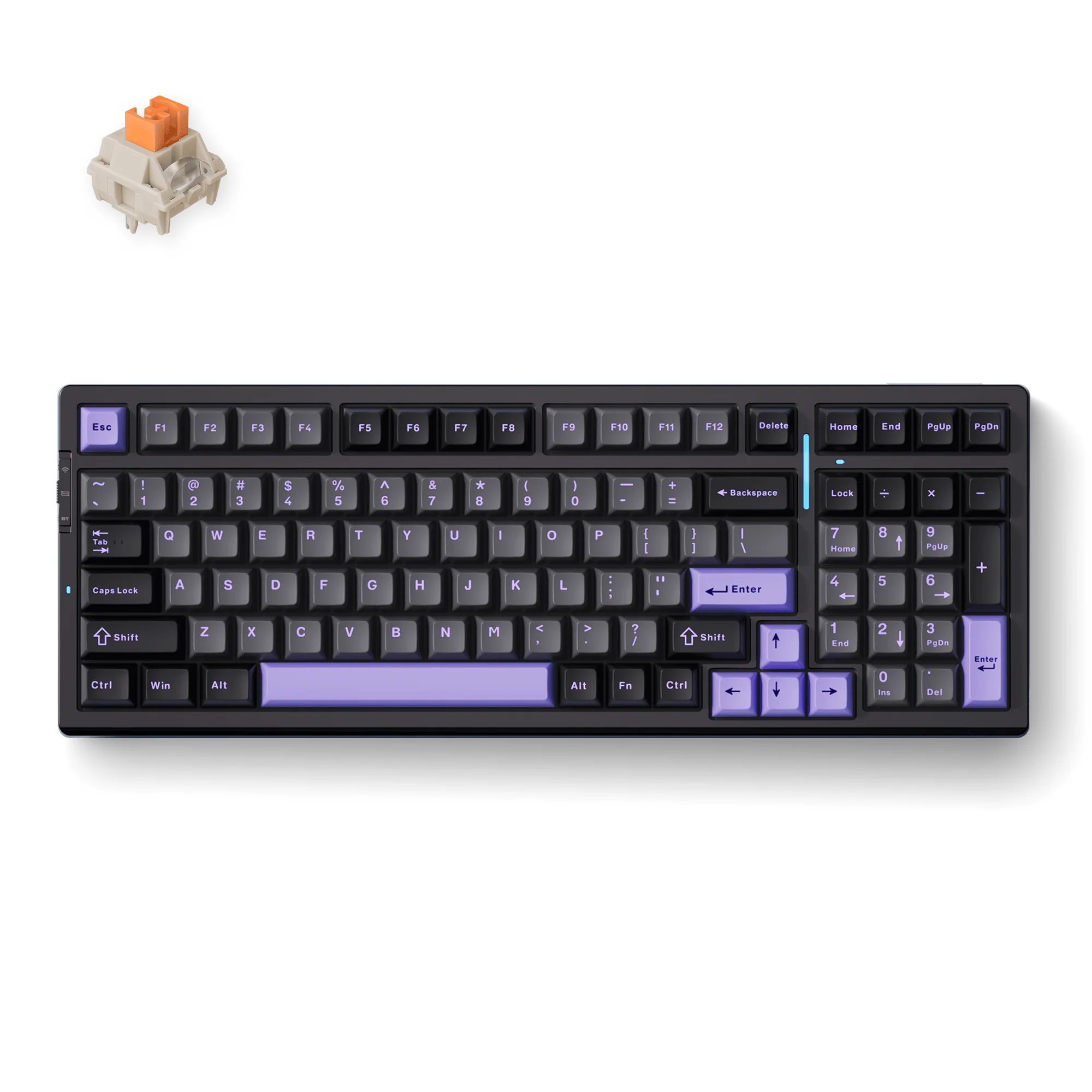 MCHOSE G98 Pro Wireless Tri-Mode Custom Mechanical Gaming Keyboard - Image 4