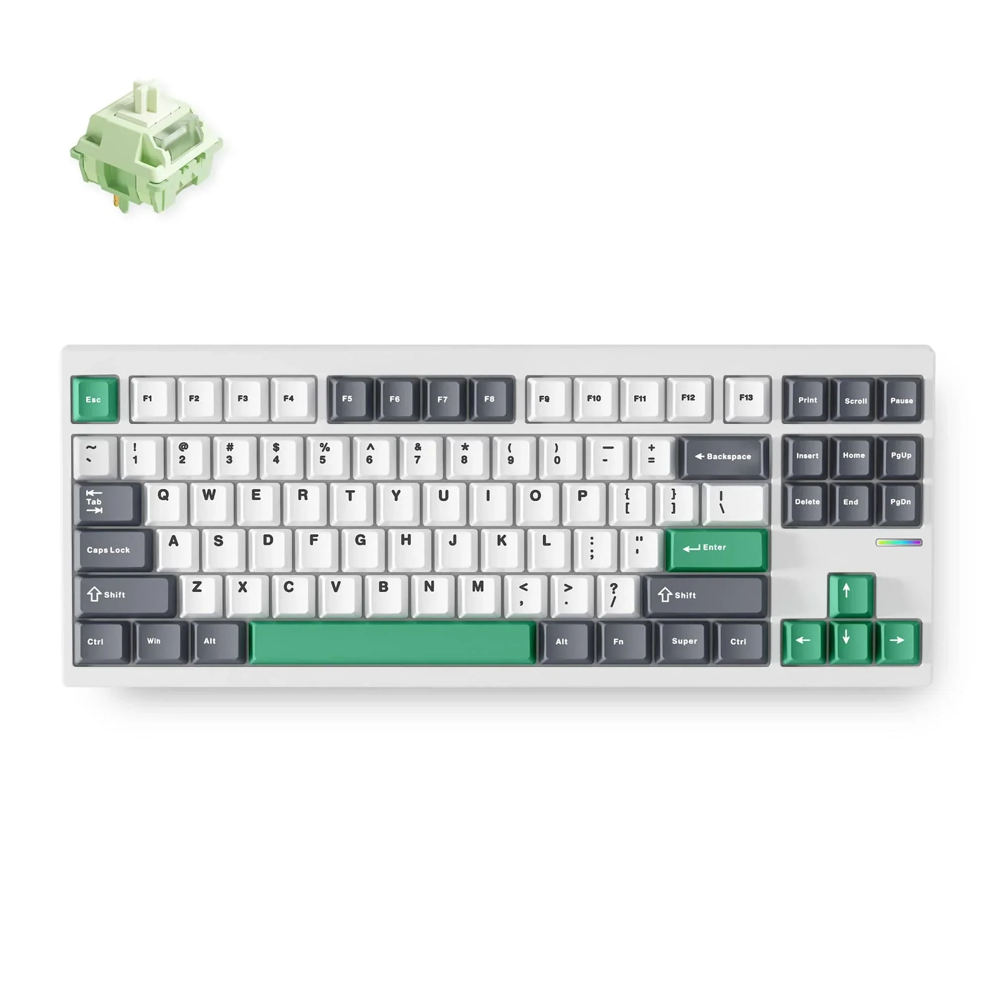 MCHOSE GX87 Aluminum Custom Mechanical Keyboard - Image 10