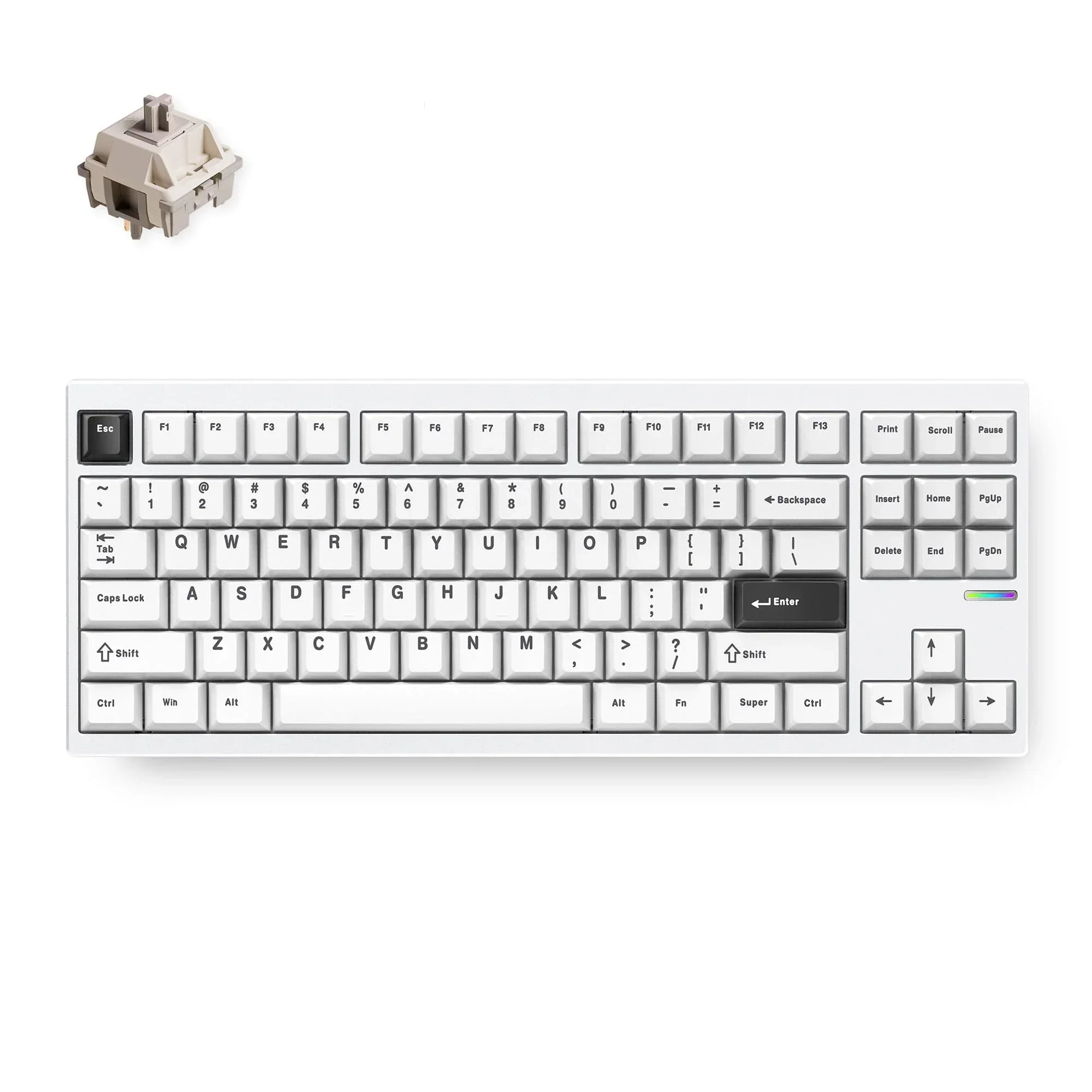 MCHOSE GX87 Aluminum Custom Mechanical Keyboard - Image 7