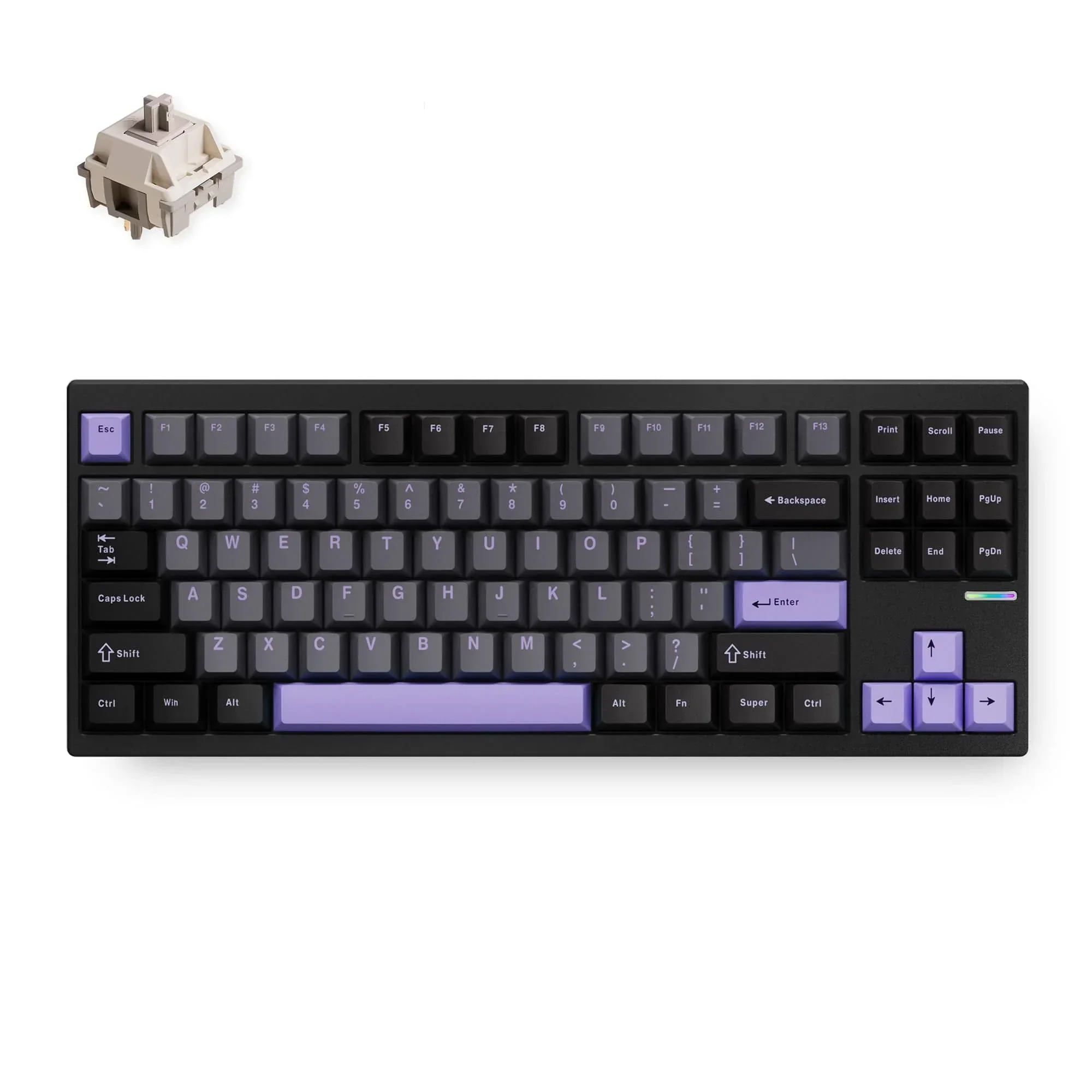 MCHOSE GX87 Aluminum Custom Mechanical Keyboard - Image 8