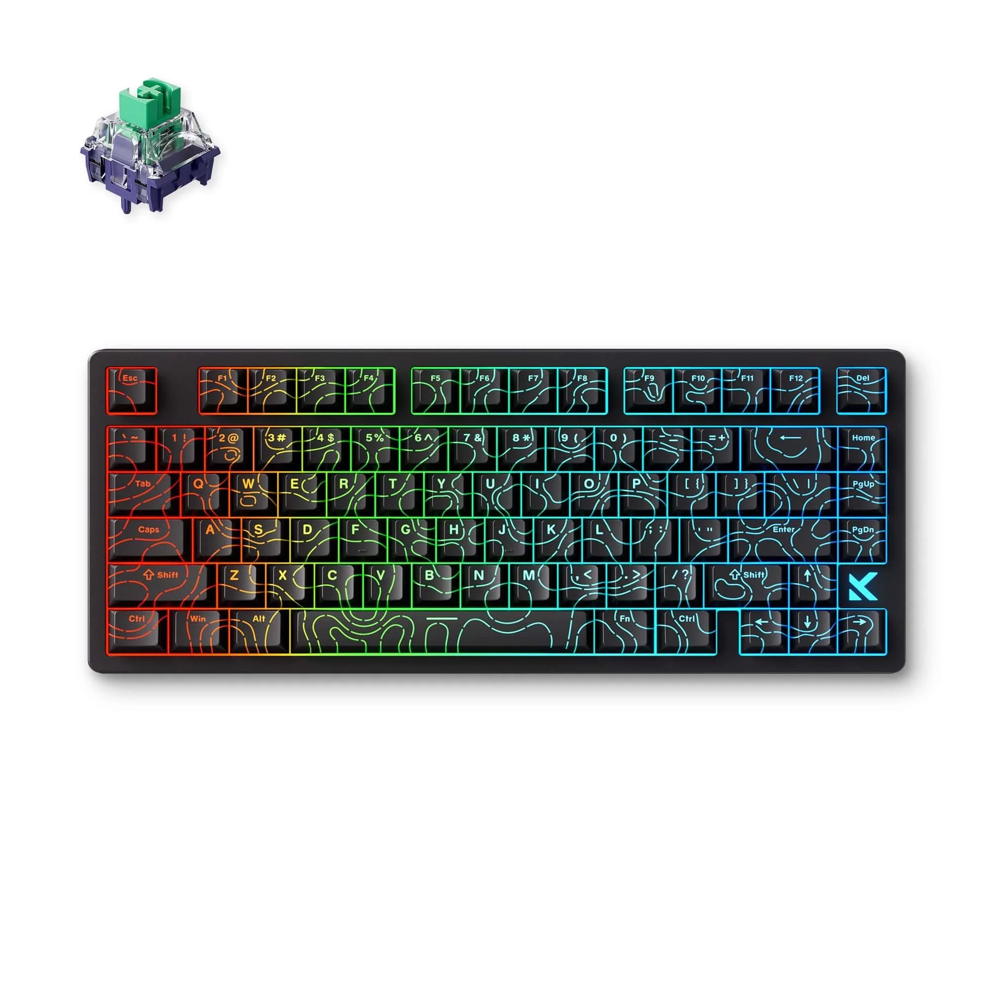 MCHOSE Jet 75 Hall Effect Magnetic Switch Gaming Keyboard - Image 11