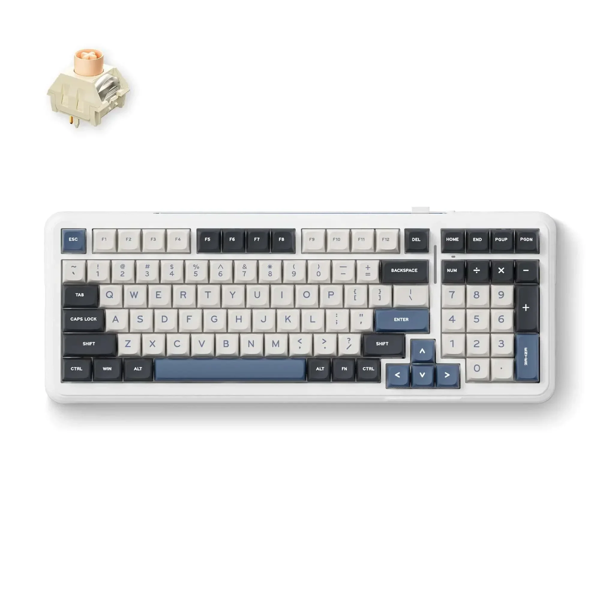 MCHOSE K99 Wireless Gasket Mount Mechanical Keyboard - Image 9