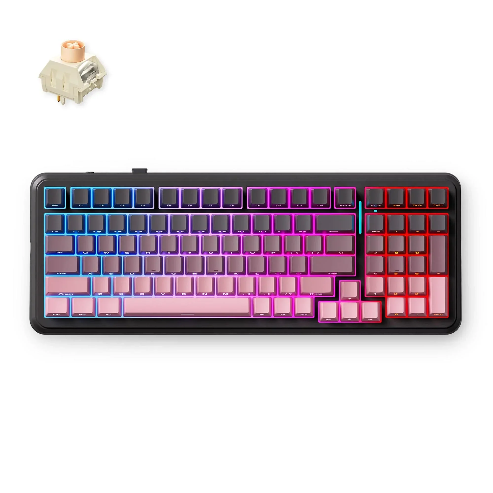 MCHOSE K99 V2 Wireless Gasket Mount Mechanical Keyboard - Image 12