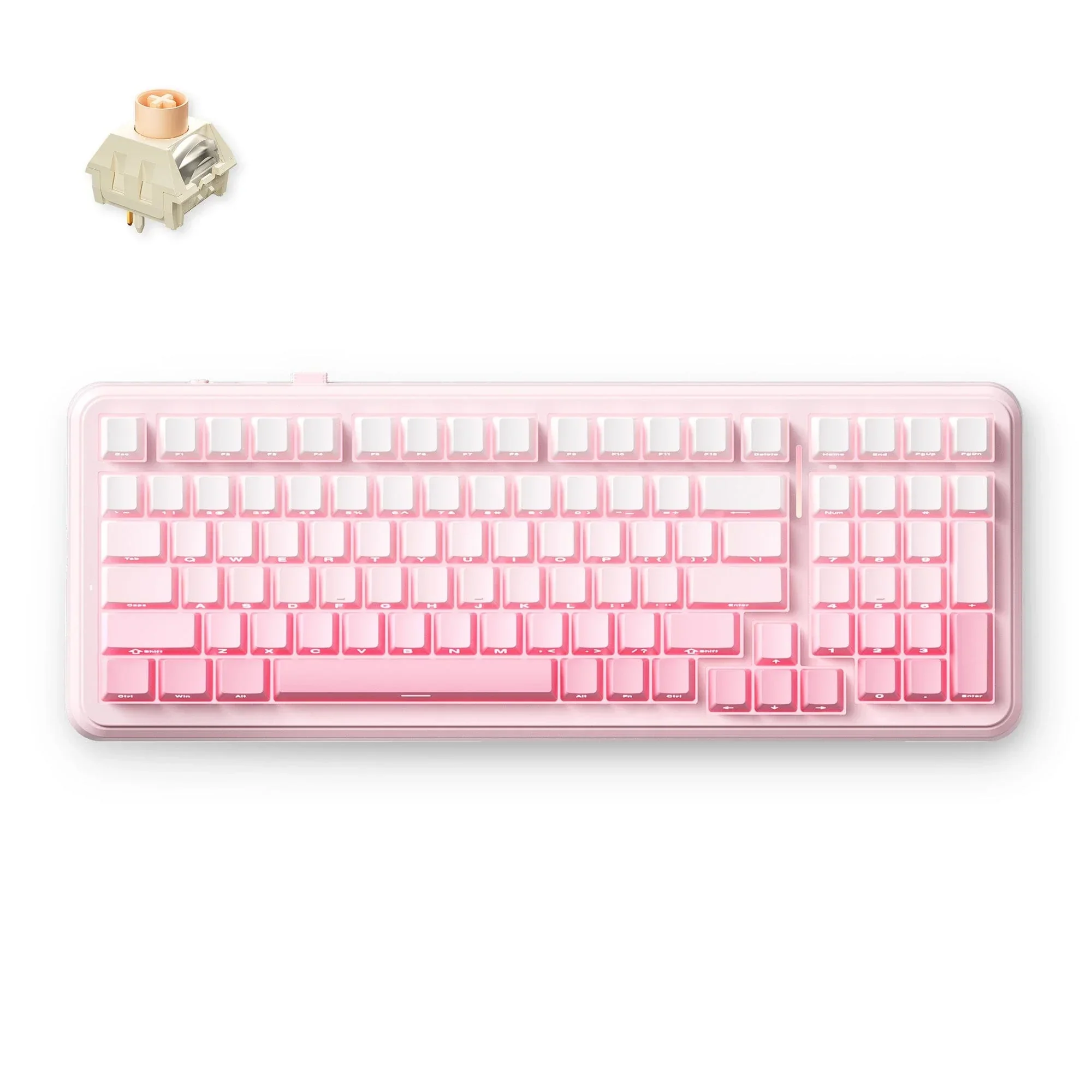 MCHOSE K99 V2 Wireless Gasket Mount Mechanical Keyboard - Image 13