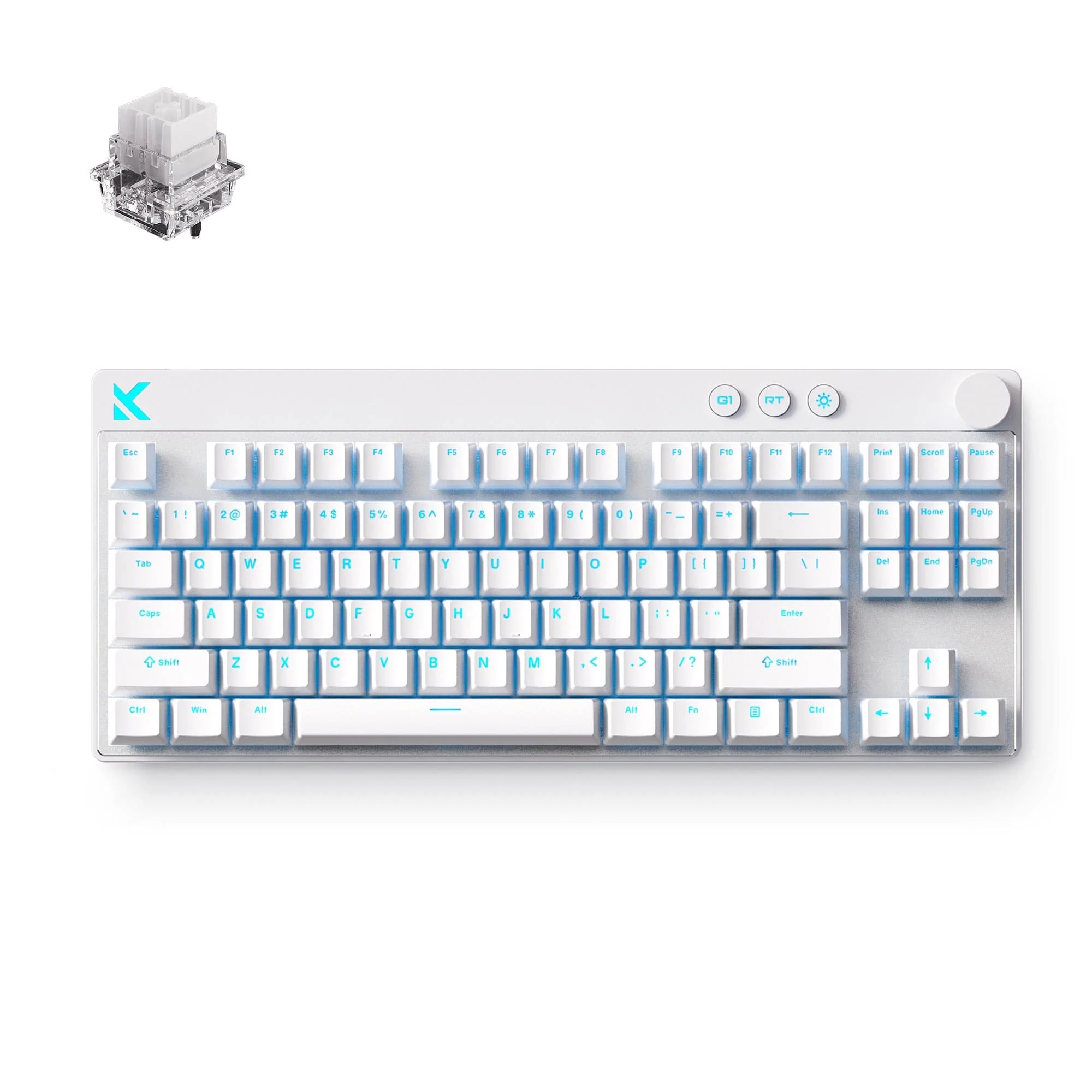 MCHOSE Mix 87 Hall Effect Magnetic Switch Gaming Keyboard - Image 10
