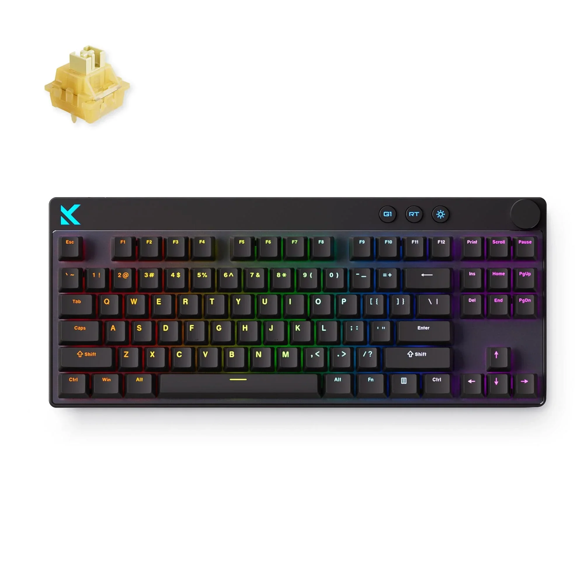 MCHOSE Mix 87 Hall Effect Magnetic Switch Gaming Keyboard - Image 4