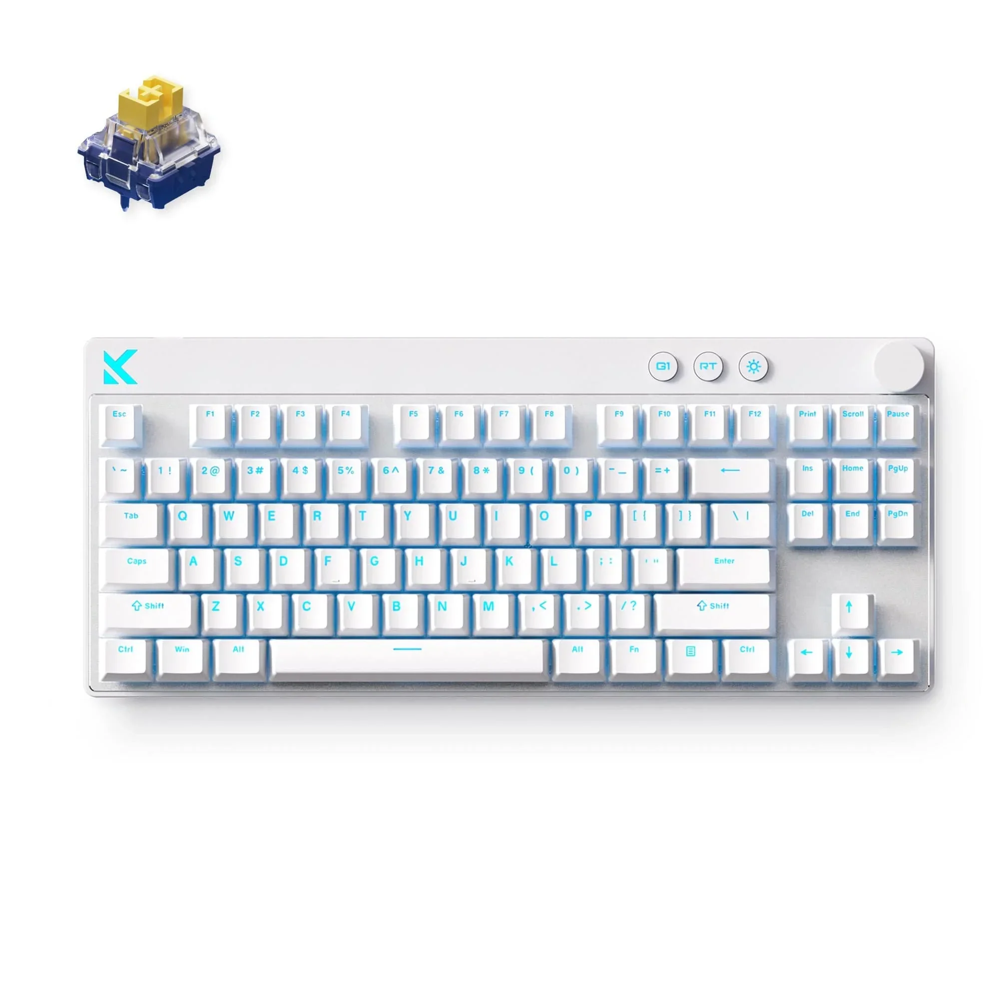 MCHOSE Mix 87 Hall Effect Magnetic Switch Gaming Keyboard - Image 6