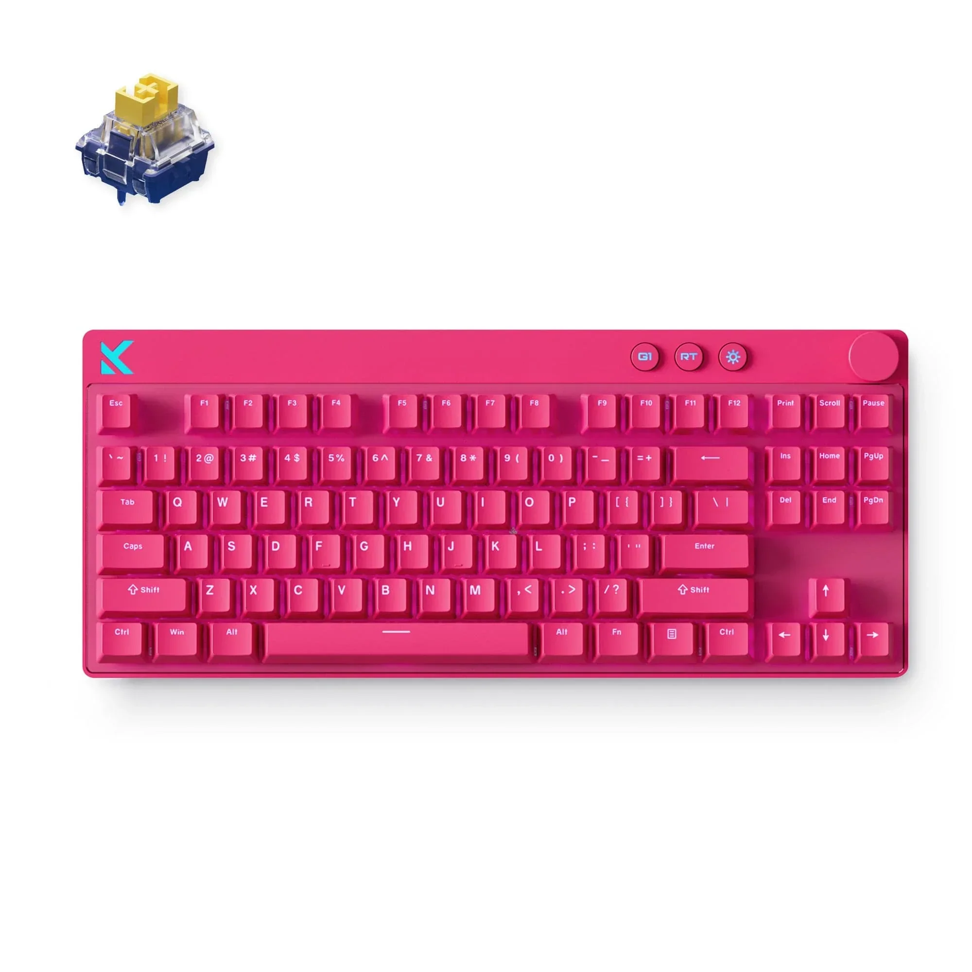 MCHOSE Mix 87 Hall Effect Magnetic Switch Gaming Keyboard - Image 7