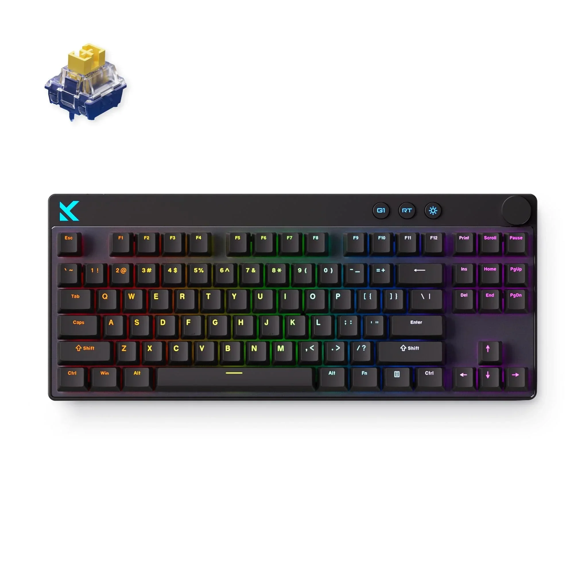 MCHOSE Mix 87 Hall Effect Magnetic Switch Gaming Keyboard - Image 8