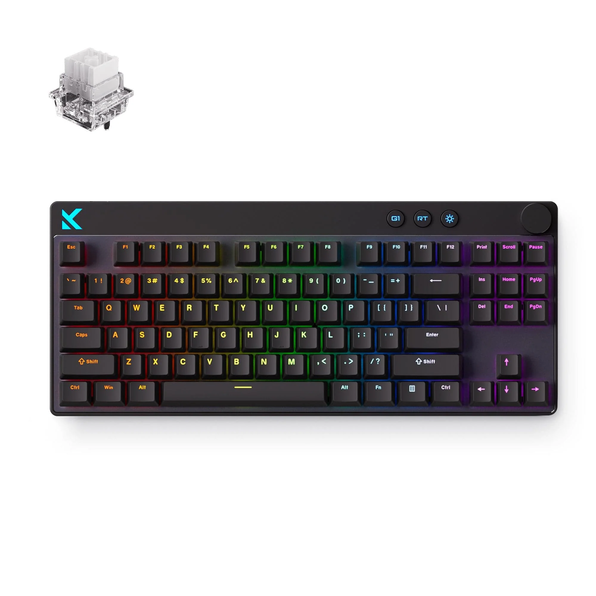 MCHOSE Mix 87 Hall Effect Magnetic Switch Gaming Keyboard - Image 9