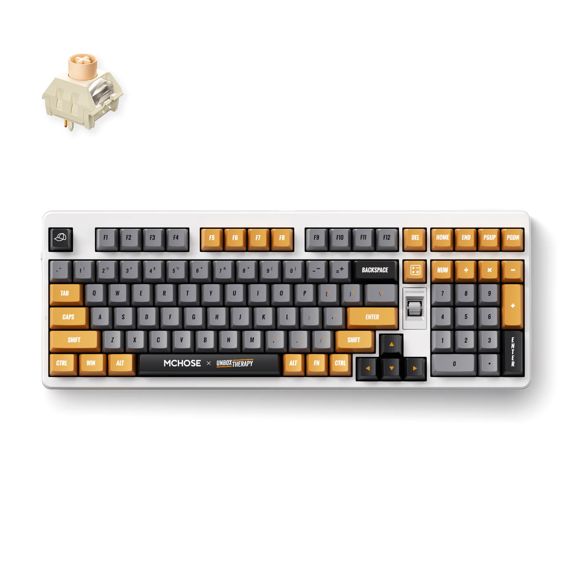 MCHOSE x Unbox Therapy - UT98 Mechanical Keyboard - Image 5