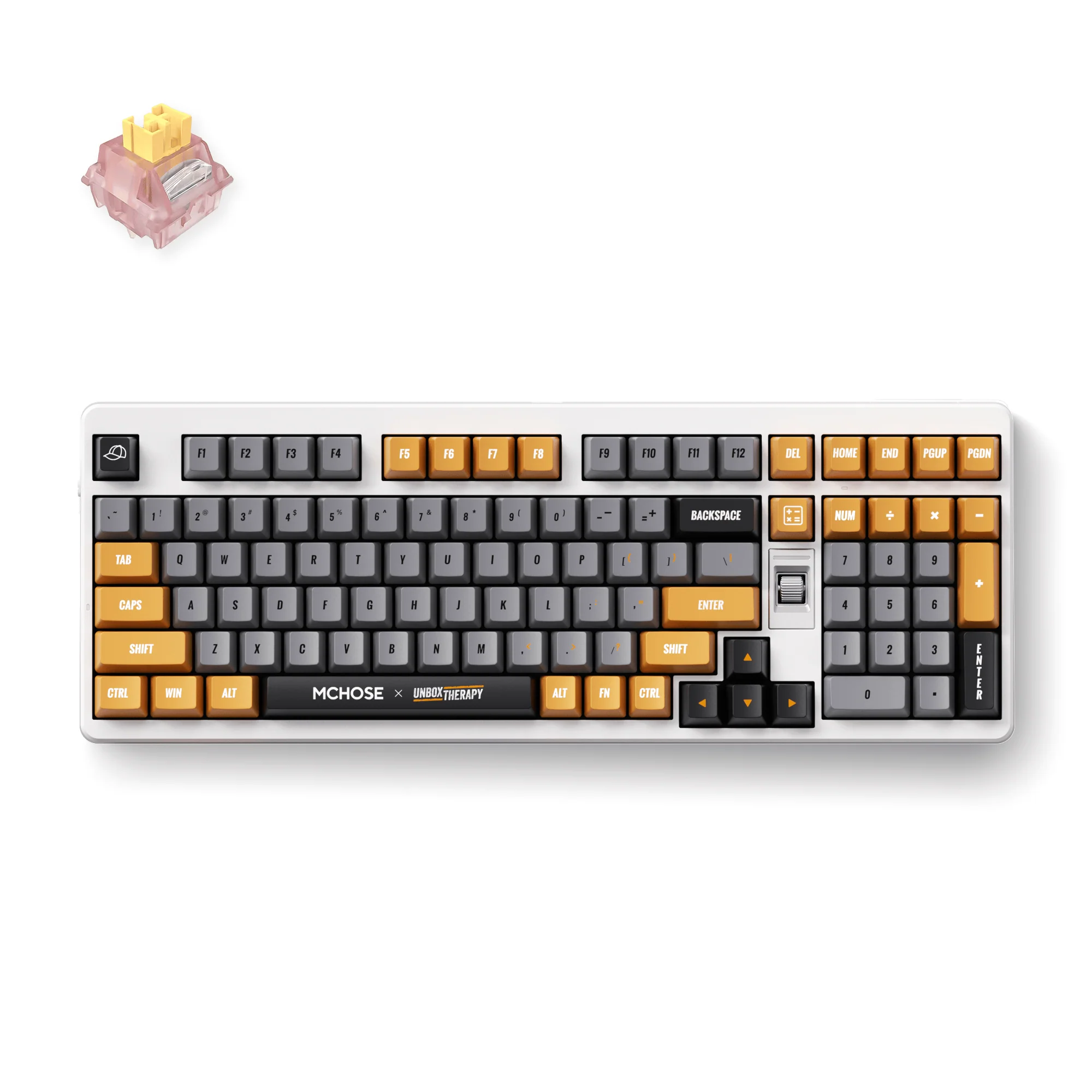 MCHOSE x Unbox Therapy - UT98 Mechanical Keyboard - Image 6