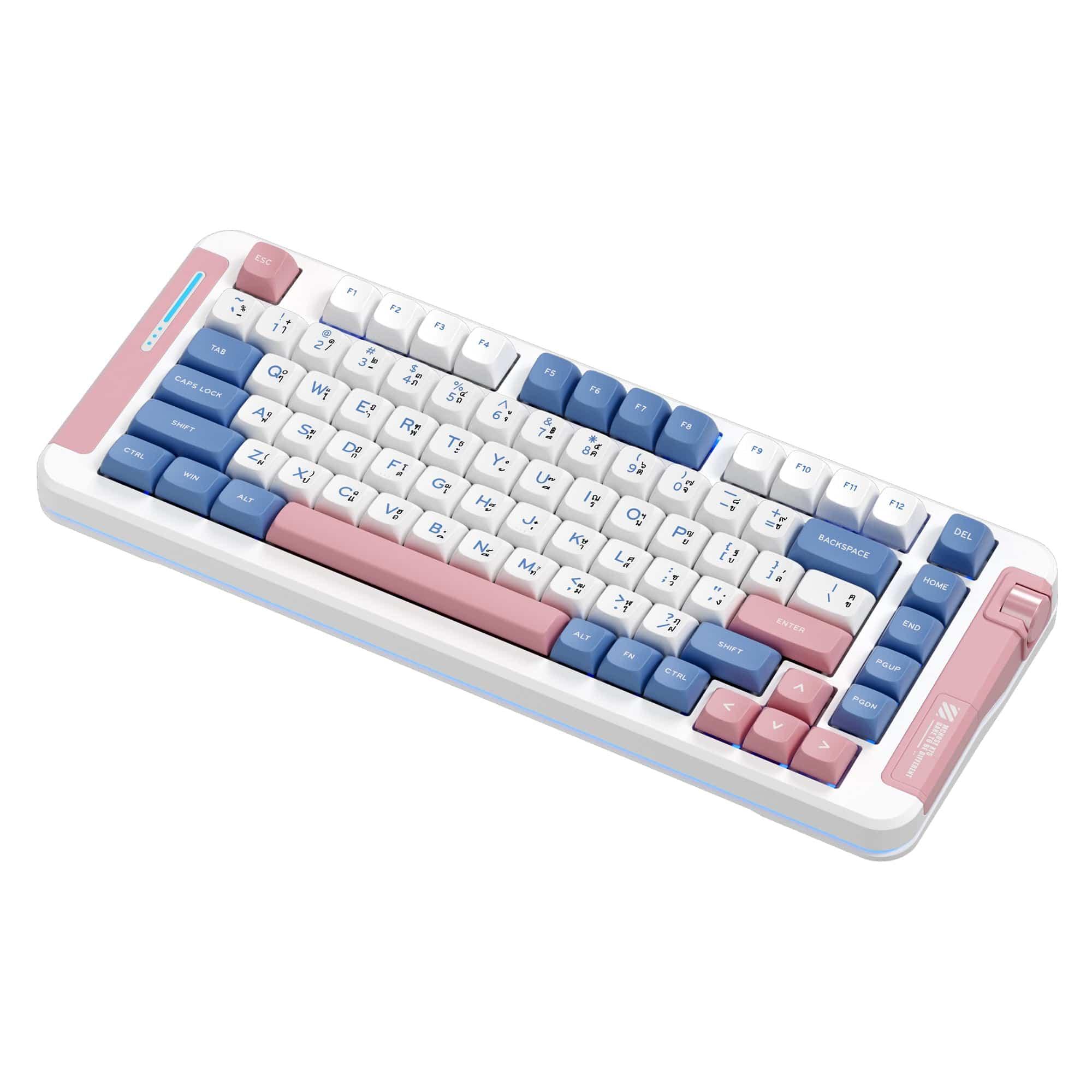 MCHOSE X75 Wireless Gasket Mount Mechanical Special Edition Thai Keyboard - Image 5