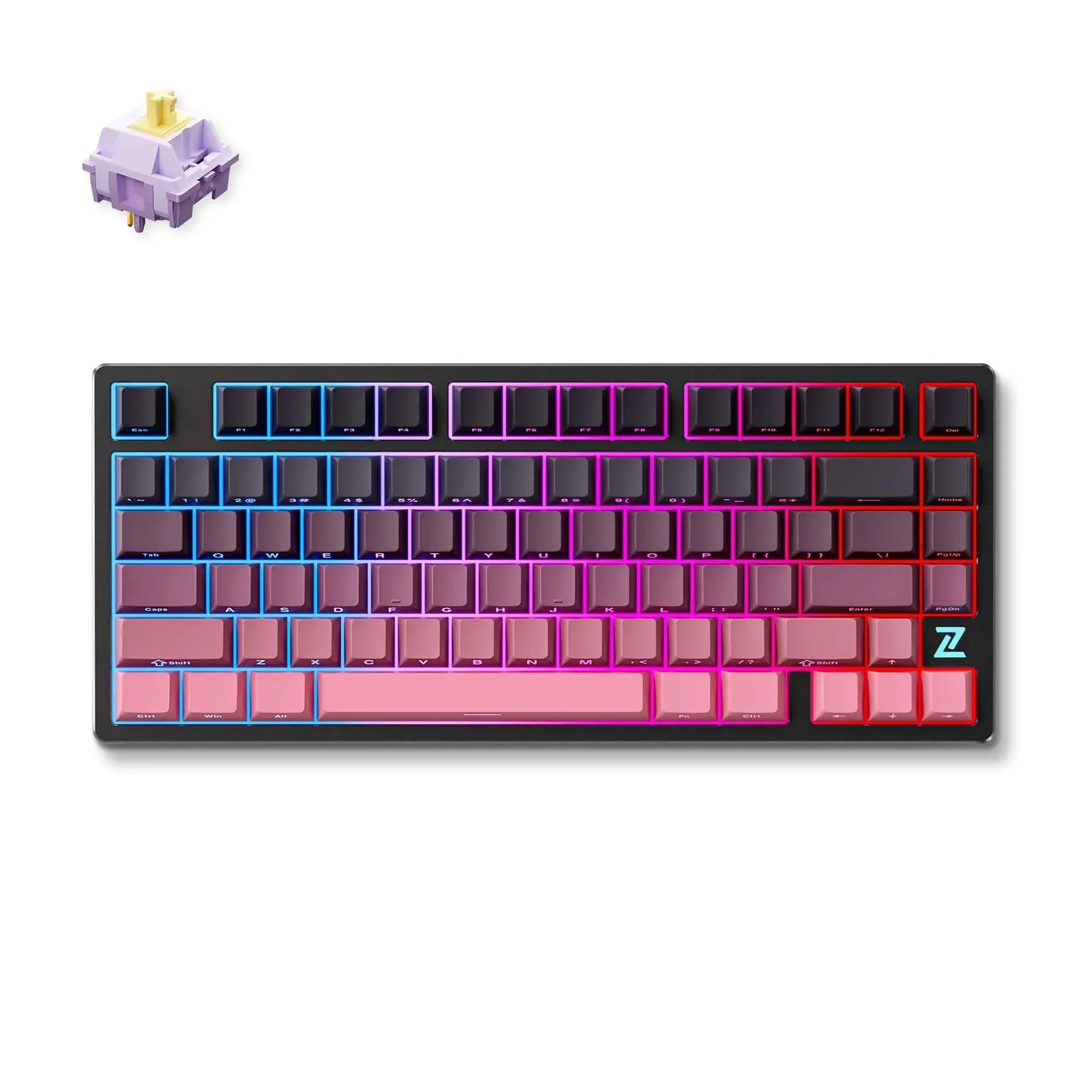 MCHOSE Z75S Metal Top Cover Wireless Mechanical Keyboard - Image 12