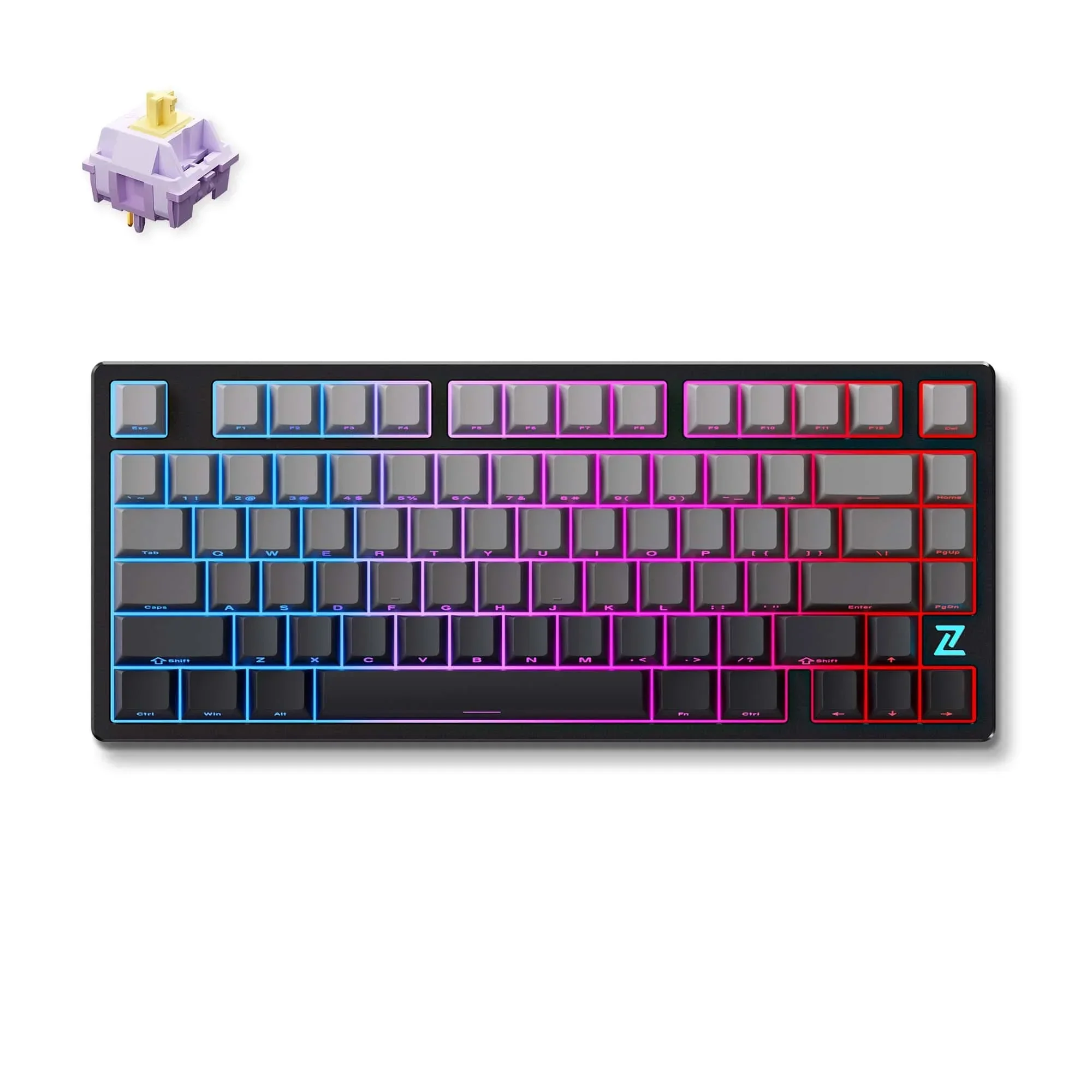 MCHOSE Z75S Metal Top Cover Wireless Mechanical Keyboard - Image 9
